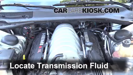 2006 Chrysler 300 C SRT8 6.1L V8 Transmission Fluid Check Fluid Level